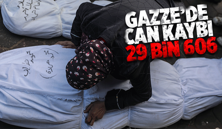 Gazze2de can kaybı 30 bine yaklaştı