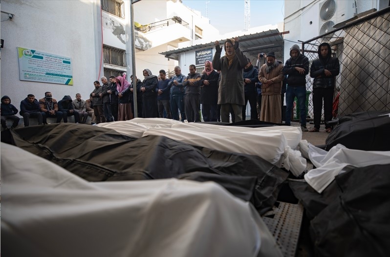 Gazze’de can kaybı 27 bin 708’e yükseldi