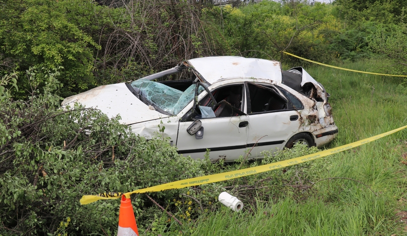 Gece kaza yaptı, sabah fark edildi: 1 ölü