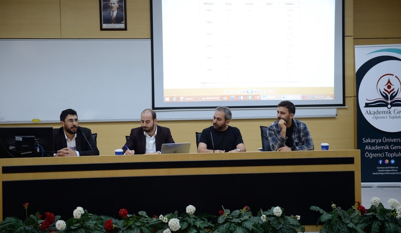 Geçmişten bugüne Filistin paneli