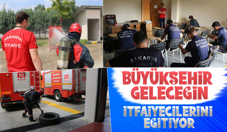 Geleceğin itfaiyecilerini eğitiyorlar 