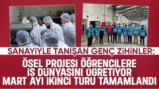 Geleceğin Profesyonelleri, Bugünden Sanayiyle Tanıştı! ÖSEL Projesinin Mart Ziyaretleri Sona Erdi