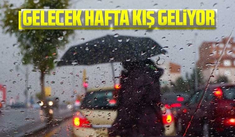 Gelecek hafta kış geliyor