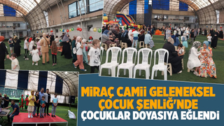 Geleneksel çocuk şenliği dop dolu geçti