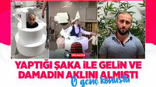 Gelin ve damada yaptığı şaka olay olmuştu; O genç konuştu