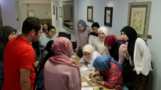 Genç atölyede eğitimler sürüyor