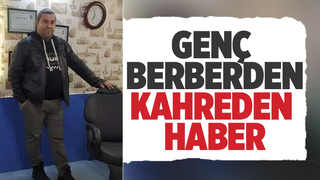 Genç berber kalbine yenik düştü