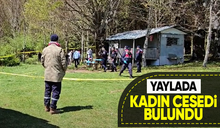 Genç kadının yaylada cesedi bulundu