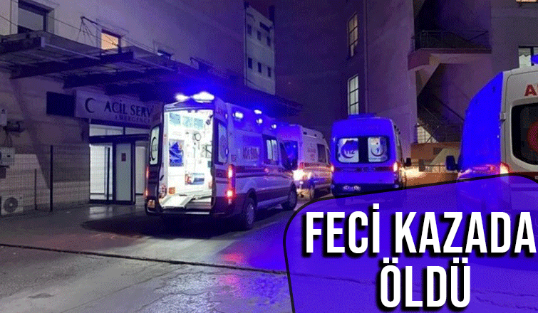 Genç motosikletli kazada öldü