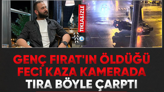 Genç sürücü ölüme böyle gitti