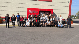 Gençler şehrini keşfediyor