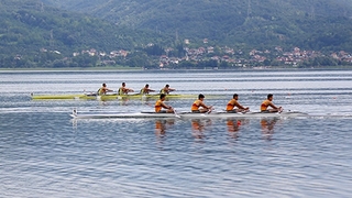 Gençler Türkiye Kürek Şampiyonası Sapanca'da başladı
