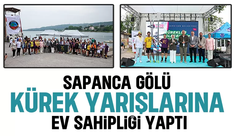 Gençlik Kürek Kupası yarışları Serdivan'da yapıldı