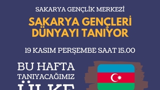 Gençlik merkezinde Azerbaycan konuşulacak