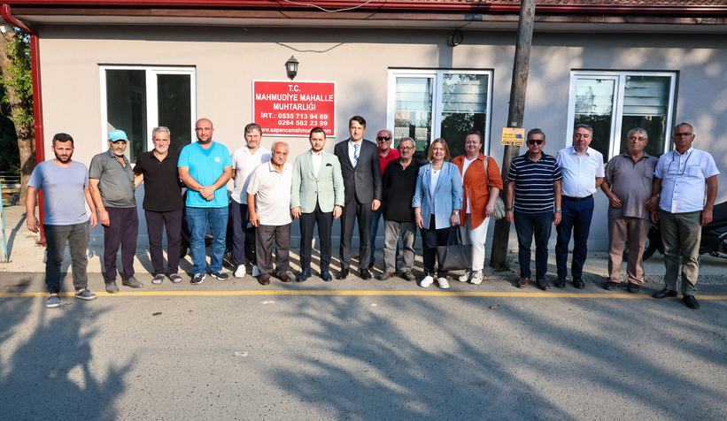 Genel Müdür Sakallıoğlu, Mahmudiye Mahallesi sakinleriyle buluştu