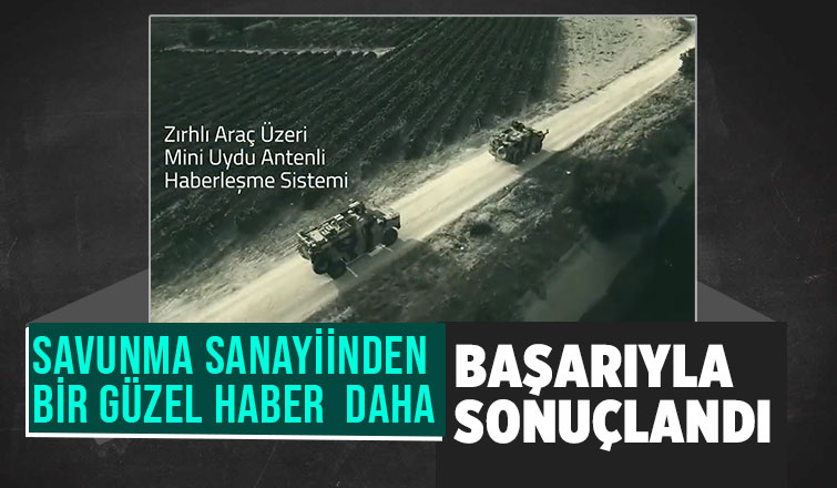 Geniş bantlı mini uydu sistemi başarıyla sonuçlandı