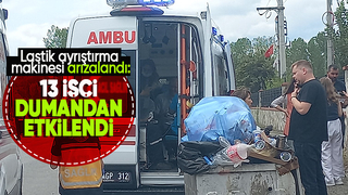 Geri dönüşüm tesisinde 13 işçi zehirlendi