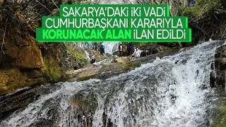 Geyve'de iki yer kesin korunacak hassas alan ilan edildi