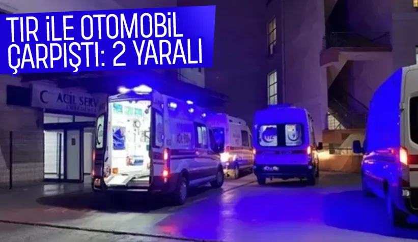 Geyve'de kaza: 2 yaralı