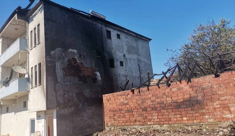 Geyve'de korkutan yangın