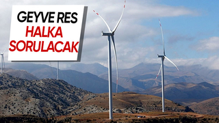 Geyve'de kurulacak 10 rüzgar türbini için yeni gelişme