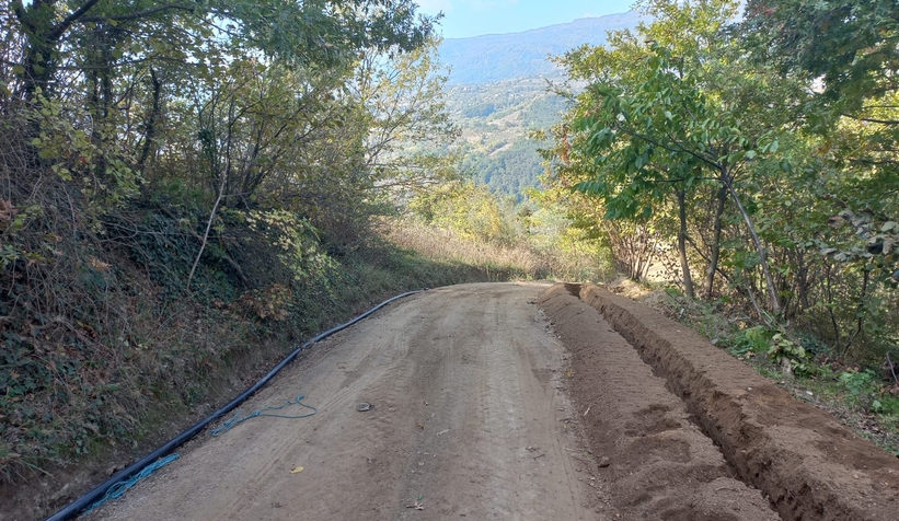 Geyve Dereköy'e içme suyu hattı