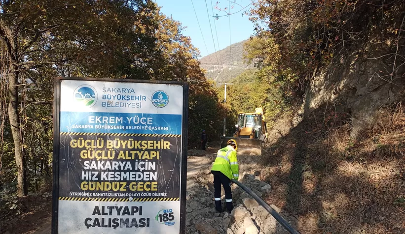 Geyve Kızılkaya’ya güçlü altyapı dokunuşu