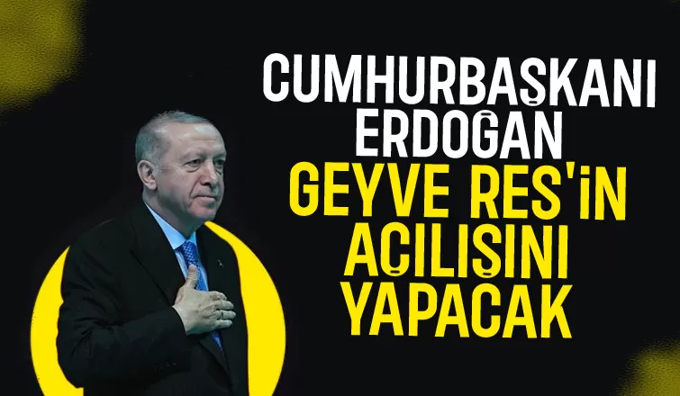 Geyve Rüzgar Enerji Santralinin açılışı yapılacak