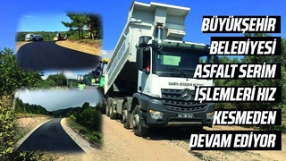 Geyve’de 3 mahallenin yolları yenilendi