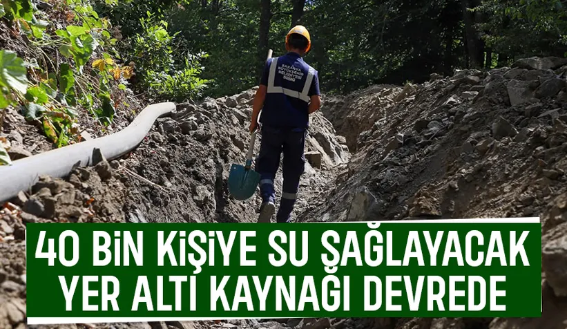 Geyve’de 40 bin aboneye kesintisiz içme suyu