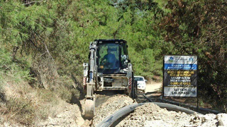 Geyve’de iki bin metrelik içme suyu hattını yenileniyor