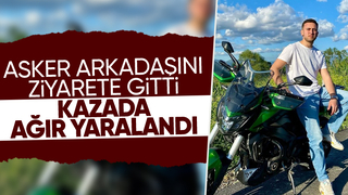 Geyveli genç İsa kazada ağır yaralandı