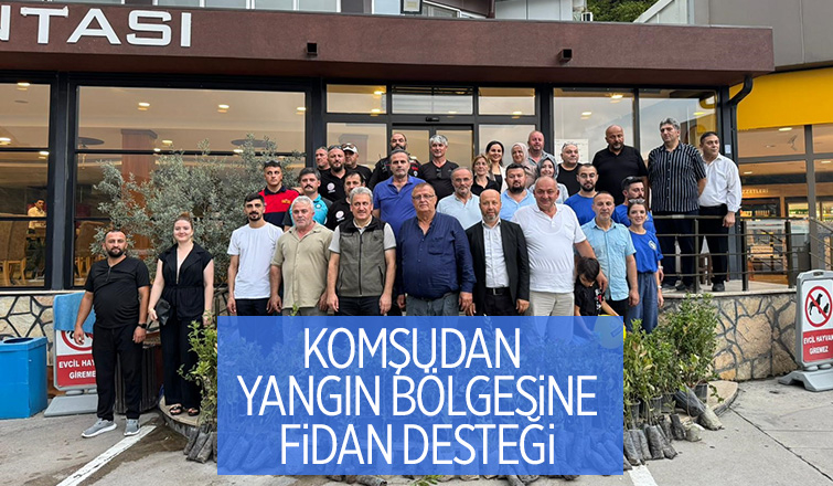 Geyve’ye fidan desteği