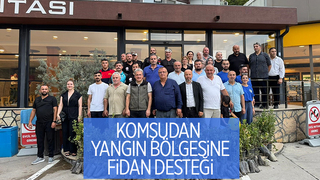 Geyve’ye fidan desteği