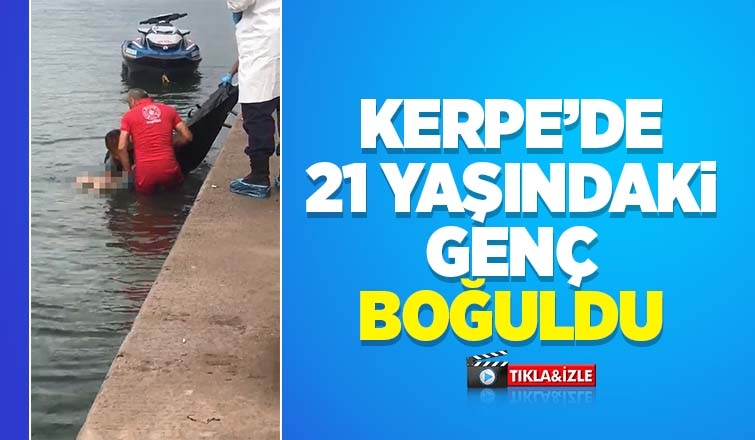 Girdiği denizden cansız bedeni çıkarıldı