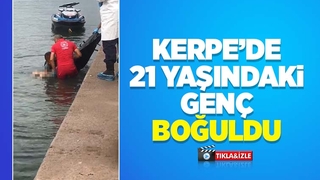 Girdiği denizden cansız bedeni çıkarıldı