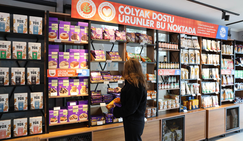 Glütensiz ürünler Büyükşehir’le tek noktada