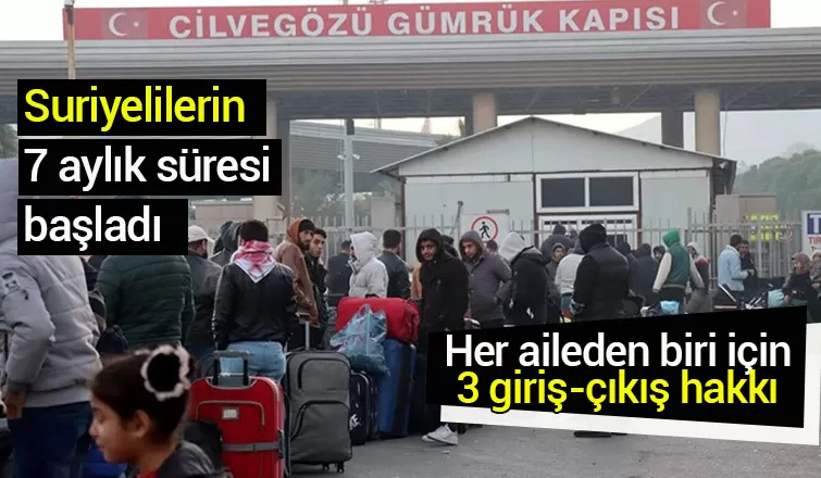 Göç idaresi Başkanlığı Suriyelilerin güvenli geri dönüşü için tüm tedbirler alındı
