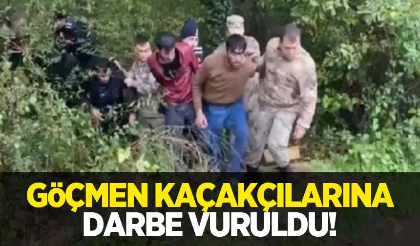 Göçmen kaçakçılarına darbe
