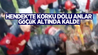 Göçük altında kaldı