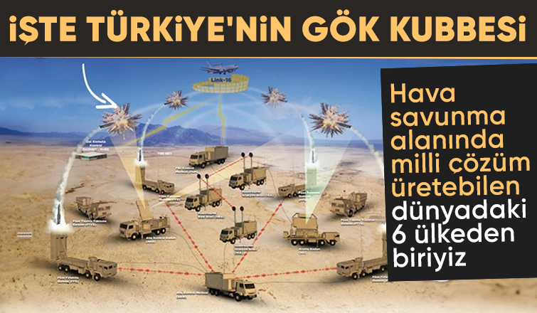 Gök Kubbe tamamlanıyor: Demir Kubbe'ye rakip olacak