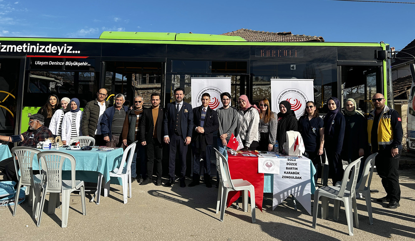 Gökgöz ve Turgutlu’da 300 vatandaşa sağlık taraması