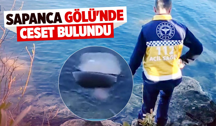 Gölde ceset bulundu