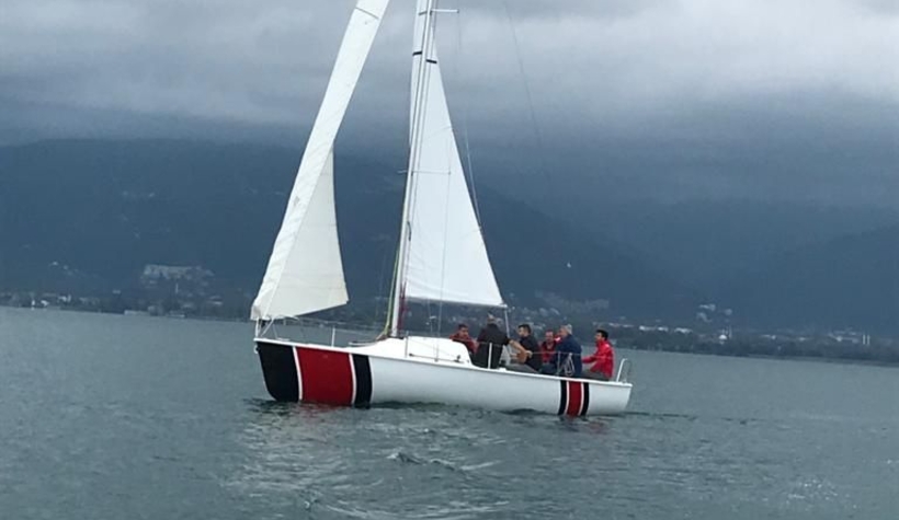 Gölde Yelken sporu için düğmeye basıldı
