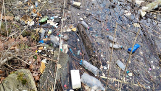 Gölden utanç verici manzara