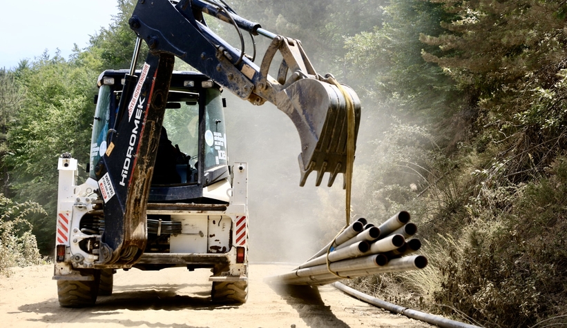 Gonca Mahallesi’nde ikinci etap çalışmaları hızla başladı