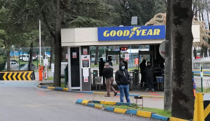 Goodyear'da yangın