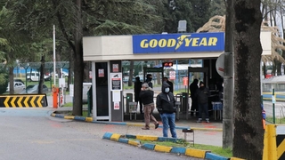 Goodyear'da yangın