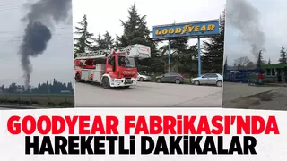 Goodyear Fabrikası'nda yangın alarmı