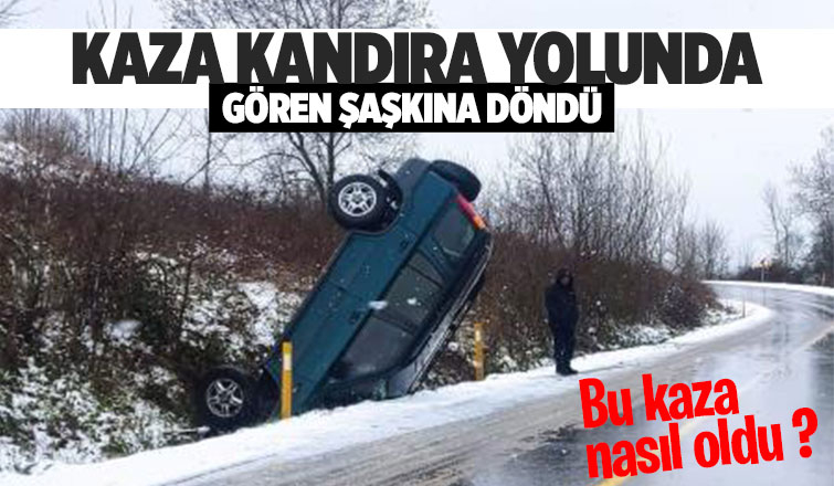 Görenler şaşkınlıkla izledi